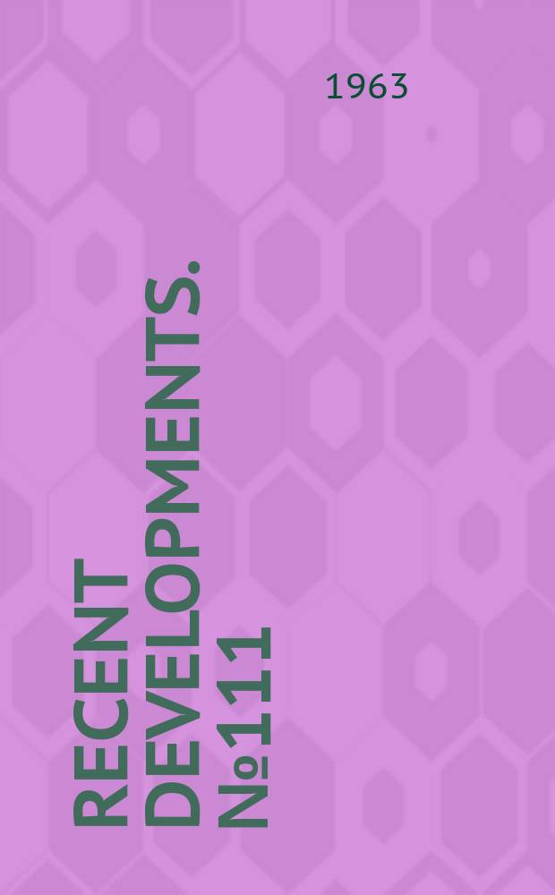 Recent developments. №111 : British library to make international survey of indexing, abstracting services for library science and documentation