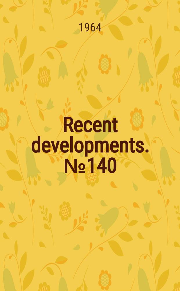 Recent developments. №140 : Twelve library record players are evaluated in new guide issued by library technology project