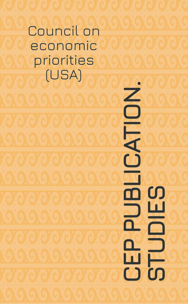 CEP publication. Studies
