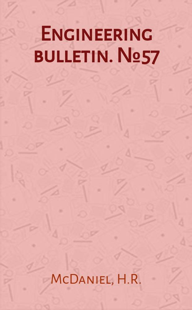 Engineering bulletin. №57 : The impact of proposed federal occupational health and safety legislation on the state of Alabama