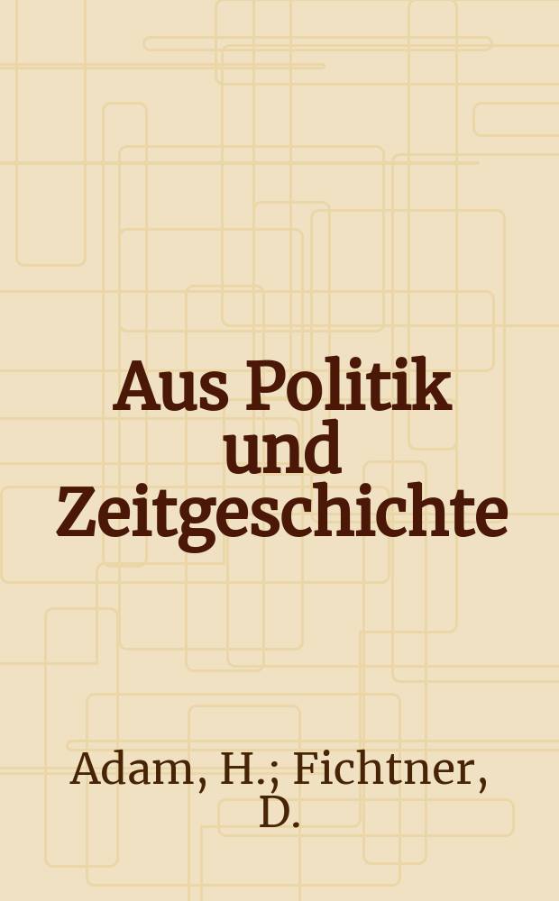 Aus Politik und Zeitgeschichte : Beil. zur Wochenzeitung Das Parlament. 1973, №39 : Zur Problematik der Konzertierten Aktion. Bildungsplanung und Bildungspolitik ...