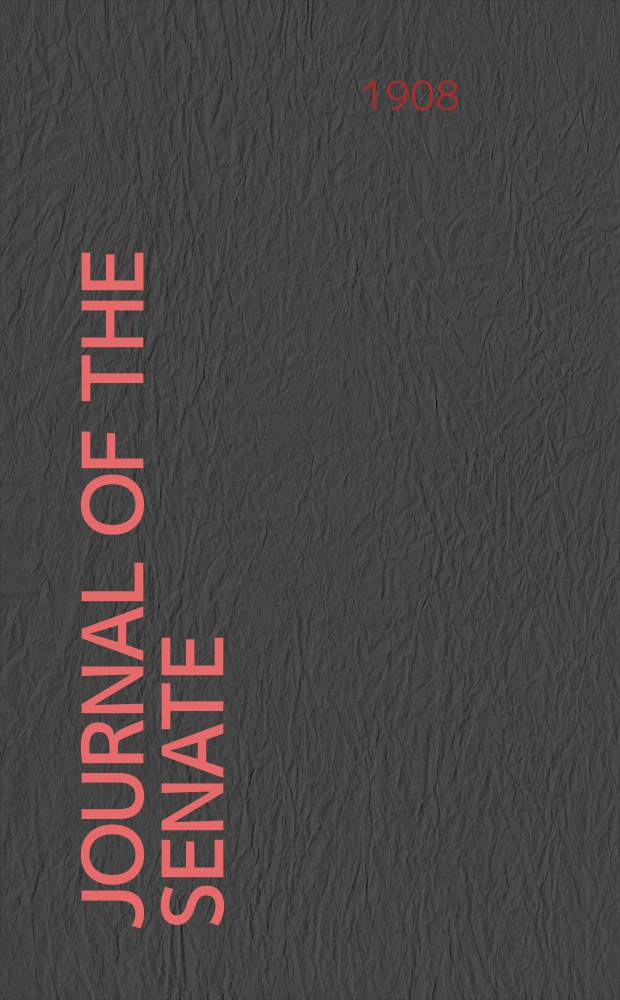 Journal of the Senate