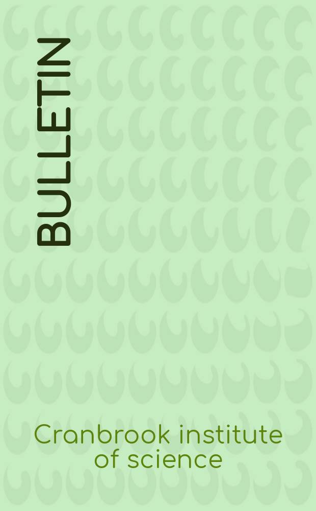 Bulletin