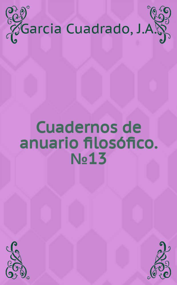 Cuadernos de anuario filosófico. №13 : Domingo Báñez (1528-1604)