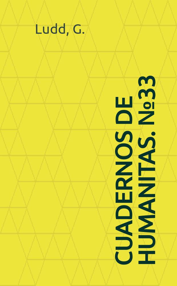 Cuadernos de humanitas. №33 : Speculi orbis declaratio