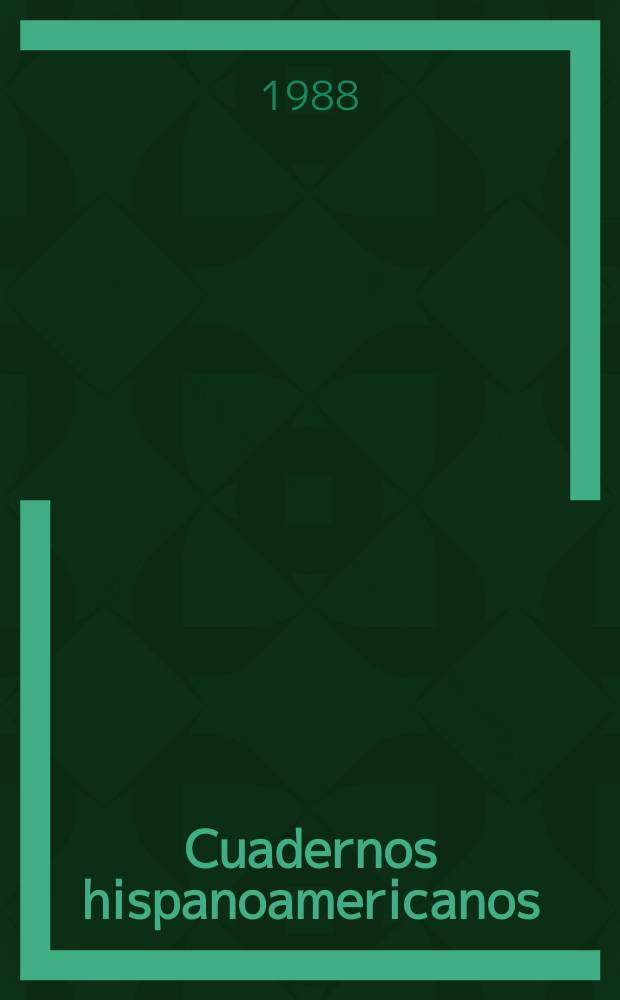 Cuadernos hispanoamericanos : Revista mensual de cultura hispánica. 1988, №461 : Centenario de Ramón Gómez de la Serna