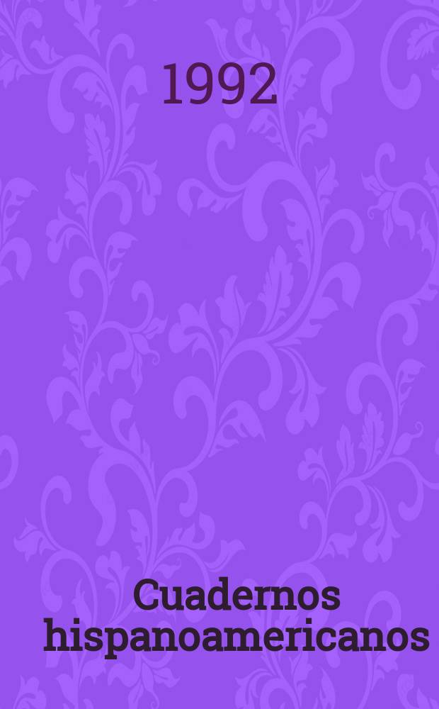 Cuadernos hispanoamericanos : Revista mensual de cultura hispánica. 1992, №505/507 : Homenaje a Jorge Luis Borges