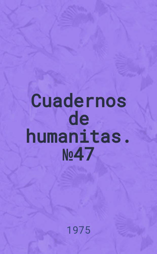 Cuadernos de humanitas. №47 : Ontología y ética en Sartre