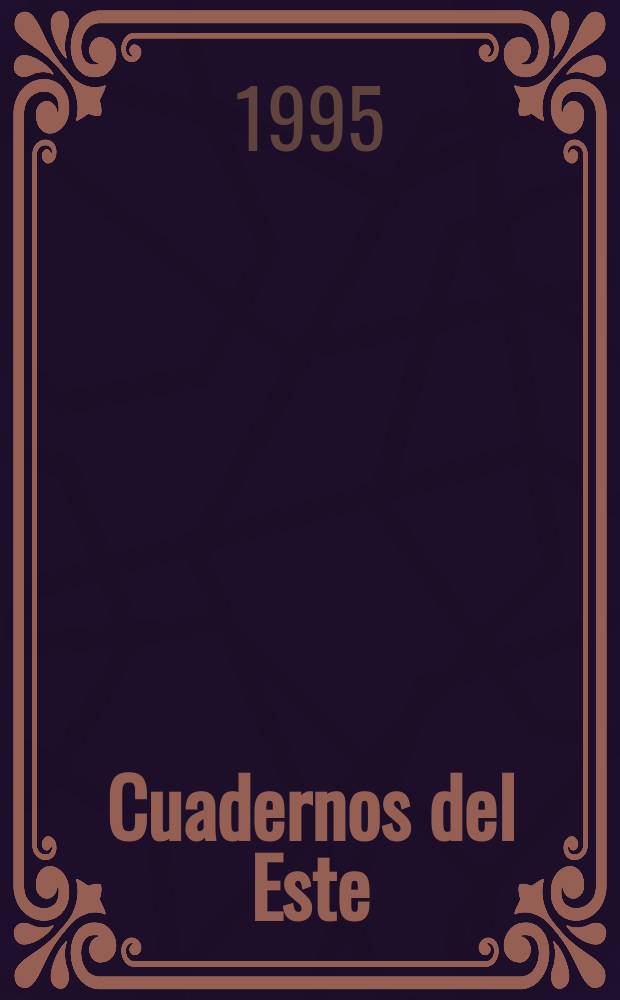 Cuadernos del Este