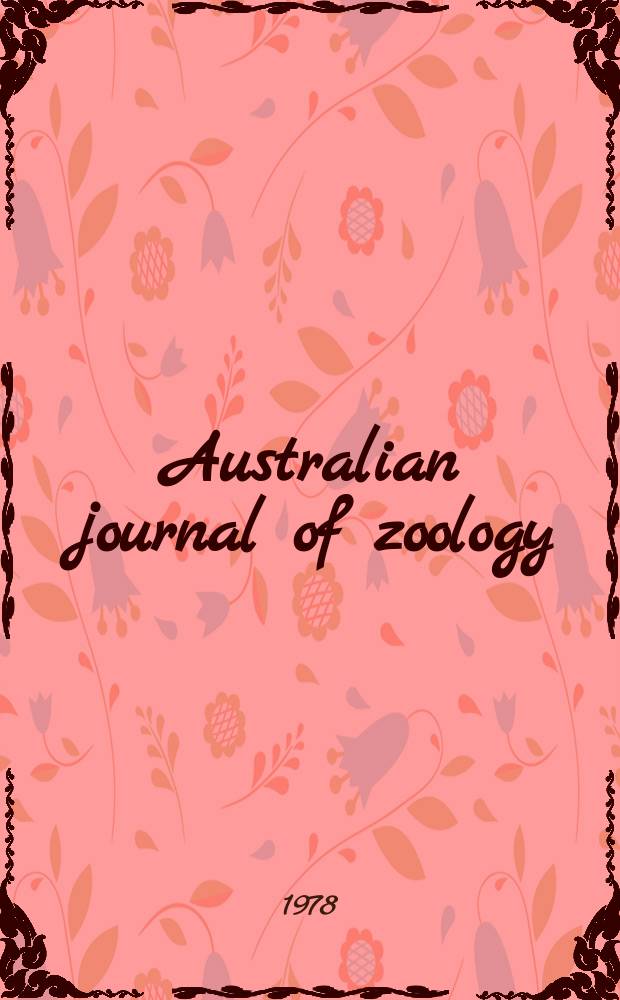 Australian journal of zoology : Publ. by the Commonwealth scientific and industrial research organization. №61 : The Australian social wasps (Hymenoptera: Vespidae)
