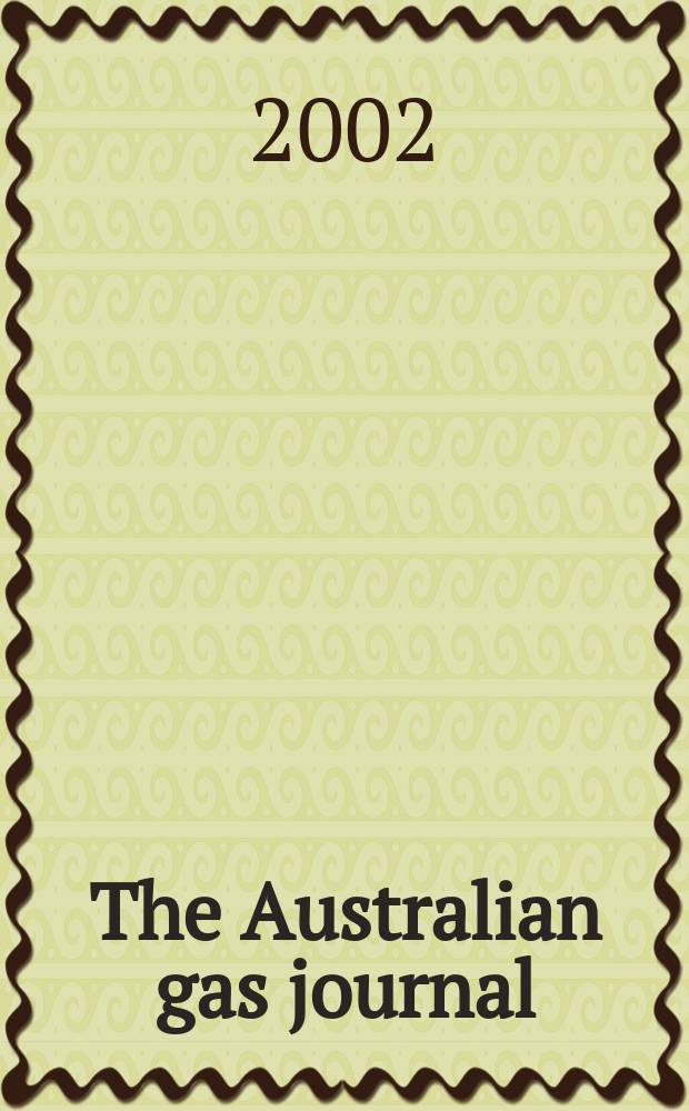 The Australian gas journal : Publ. by the Australian gas association. Vol.66, №2
