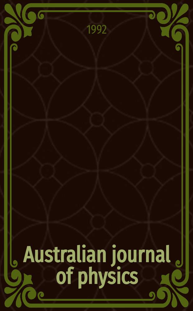 Australian journal of physics : Publ. by the Commonwealth scientific and industrial research organization in collaboration with the Inst. of physics (Australian branch). Vol.45, №4 : Star formation in different environments