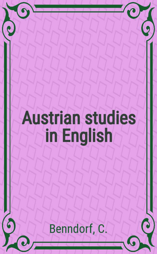Austrian studies in English : Formerly Wiener Beiträge zur englischen Philologie. Bd.22 : Die englische Pädagogik im 16. Jahrhundert