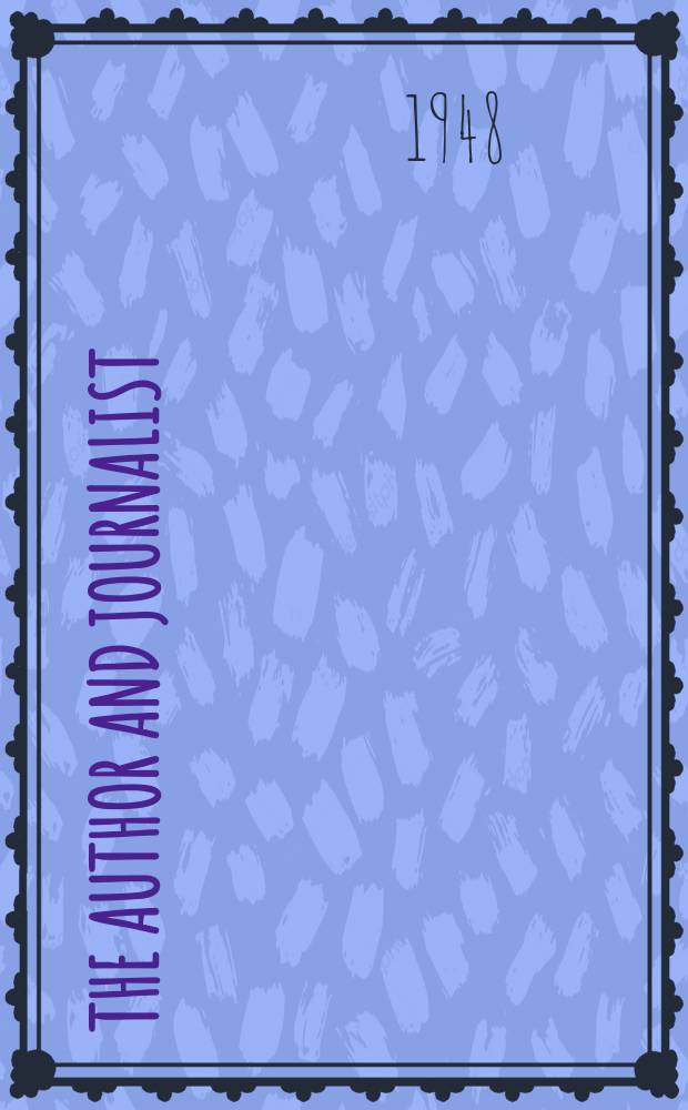 The Author and journalist