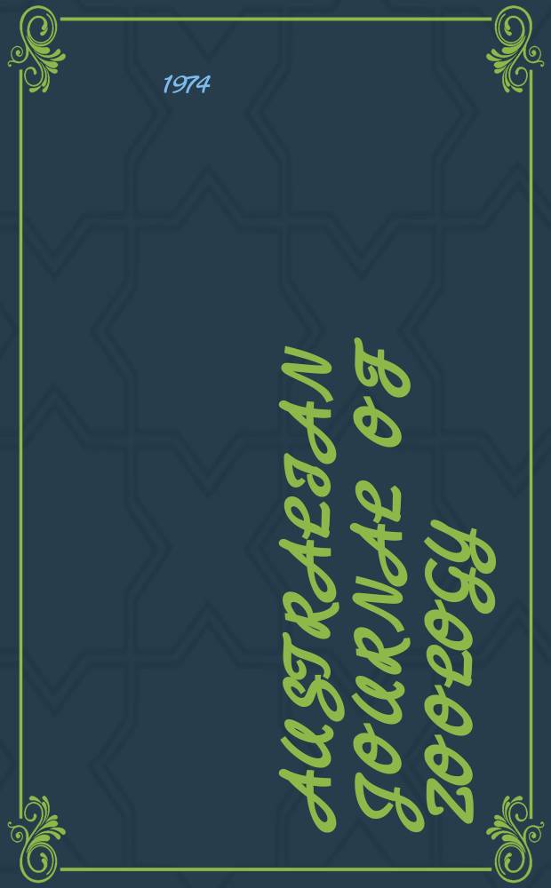 Australian journal of zoology : Publ. by the Commonwealth scientific and industrial research organization. №27 : Spore - feeding thrips (Phlaeothripidae) ...