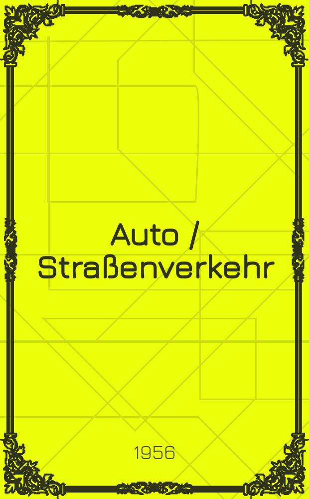 Auto / Straßenverkehr