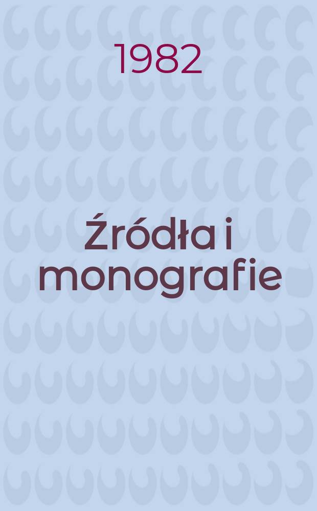[Źródła i monografie] : Miłość i odpowiedzialność