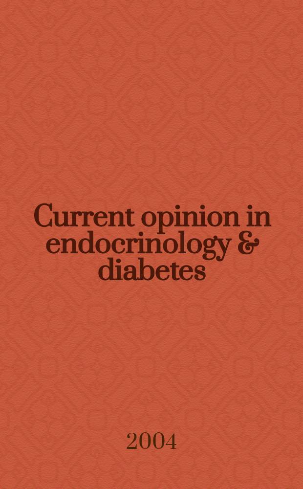 Current opinion in endocrinology & diabetes