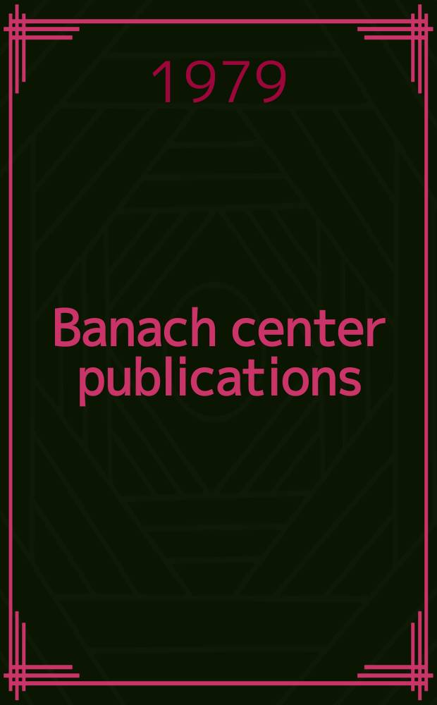 Banach center publications