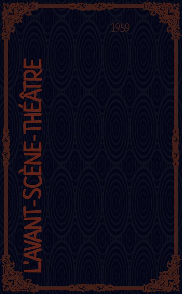 L'Avant-scène-théâtre : L'étonnant pennypacker. Un mauvais jour !