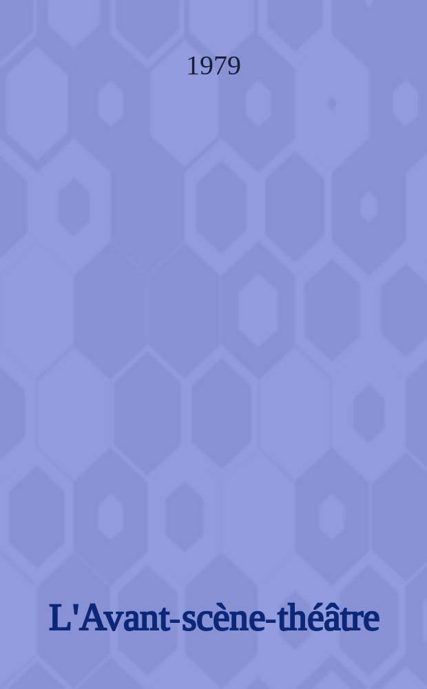 L'Avant-scène-théâtre : La culotte