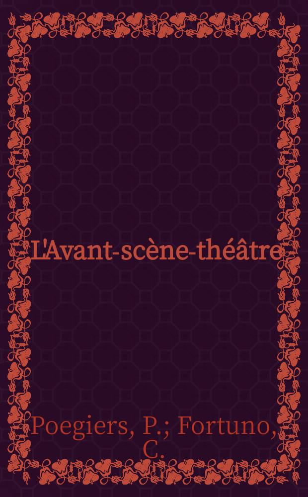 L'Avant-scène-théâtre : Des trous dans les nuages ; Hamlet et les sept nains. Le triangle des Bermudes