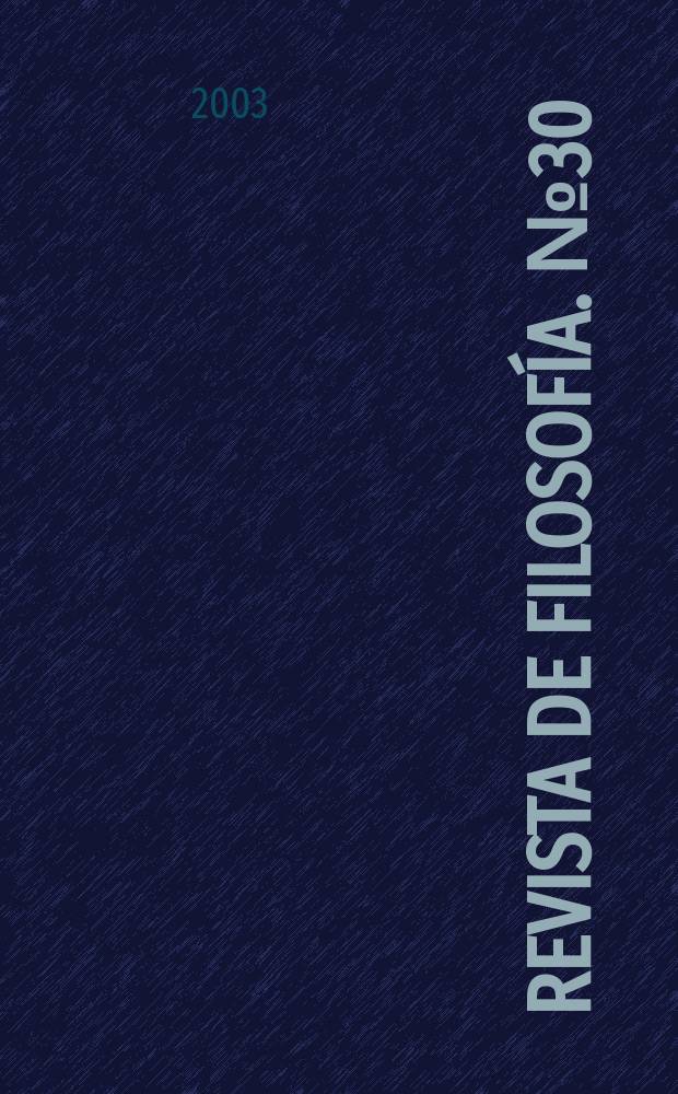 Δαίμων : Revista de filosofía. №30 : Paideía