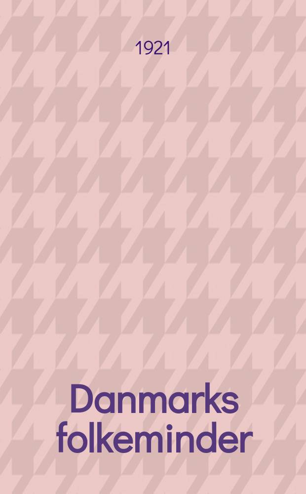 Danmarks folkeminder