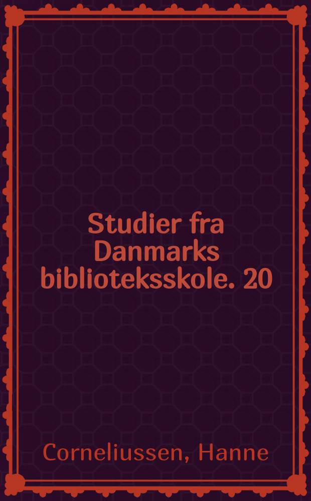 Studier fra Danmarks biblioteksskole. 20 : Thit Jensen - en bibliografi