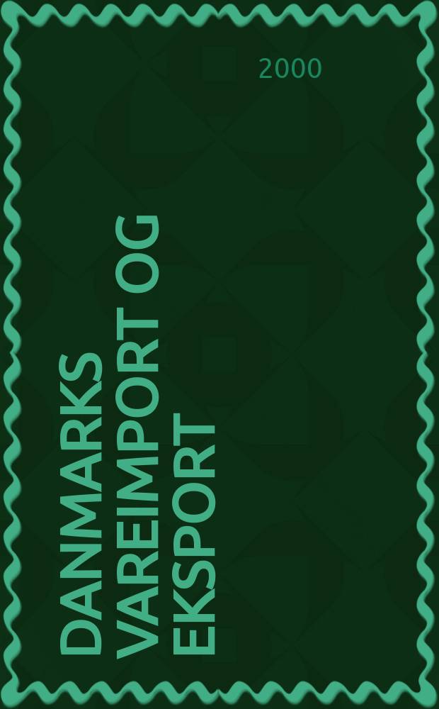 Danmarks vareimport og eksport