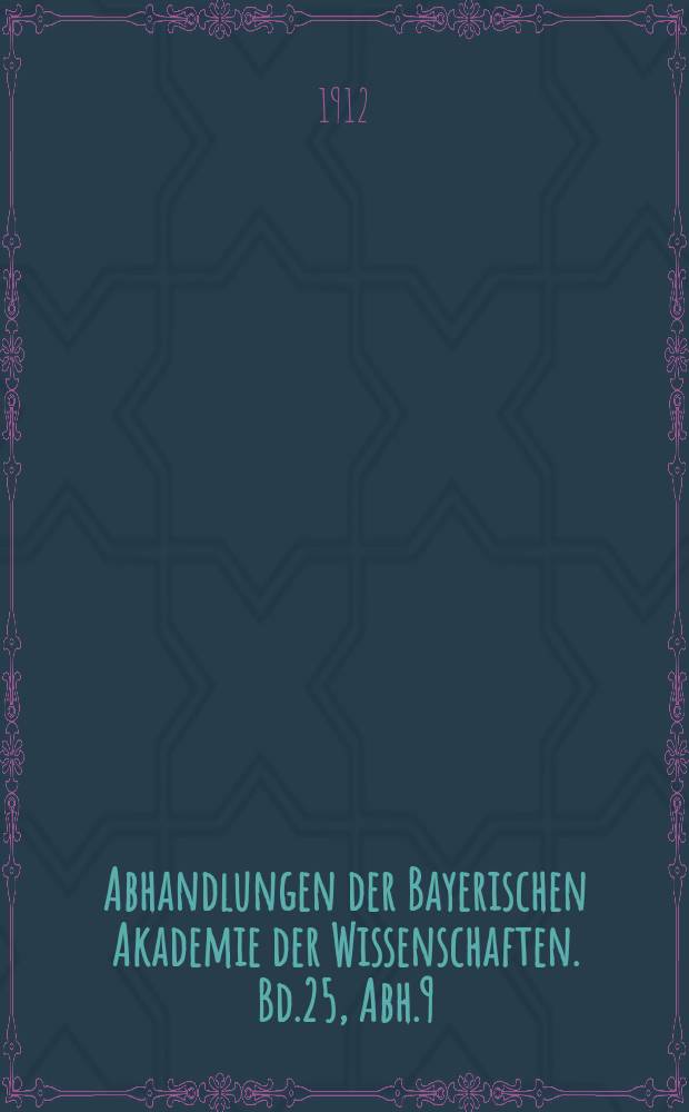 Abhandlungen der Bayerischen Akademie der Wissenschaften. Bd.25, Abh.9 : Das Glaubensbekenntnis von Johannes Kepler vom Jahre 1623 nach dem auf der Bibliothek des Prediger-Seminars in Wittenberg wiederaufgefundenen Original