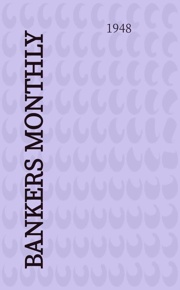 Bankers monthly