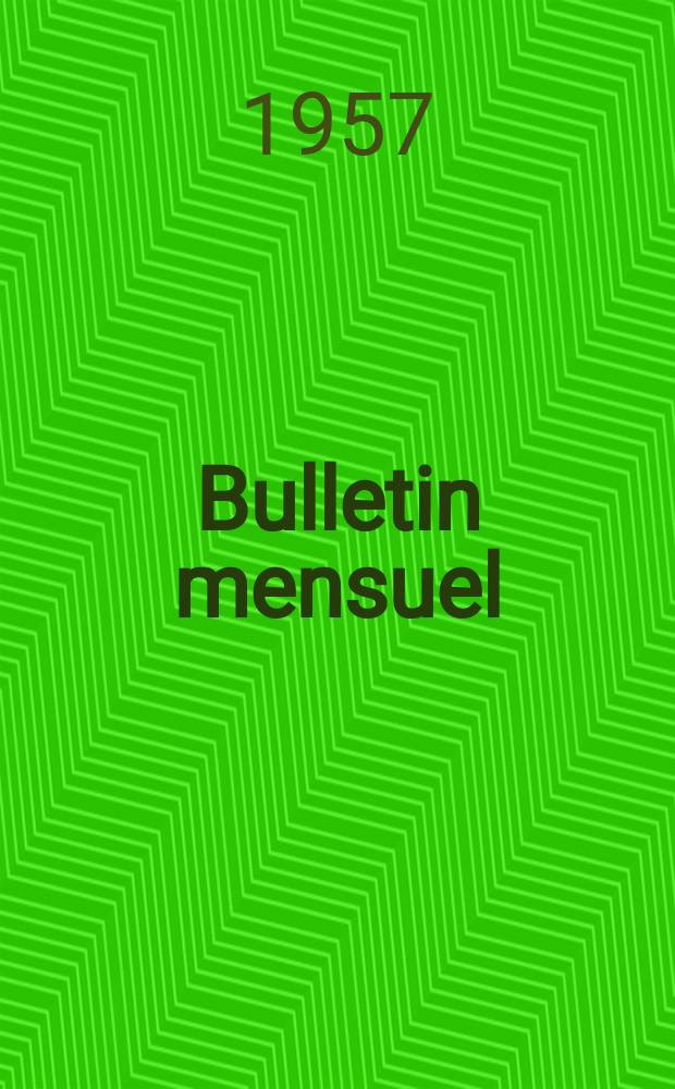 Bulletin mensuel
