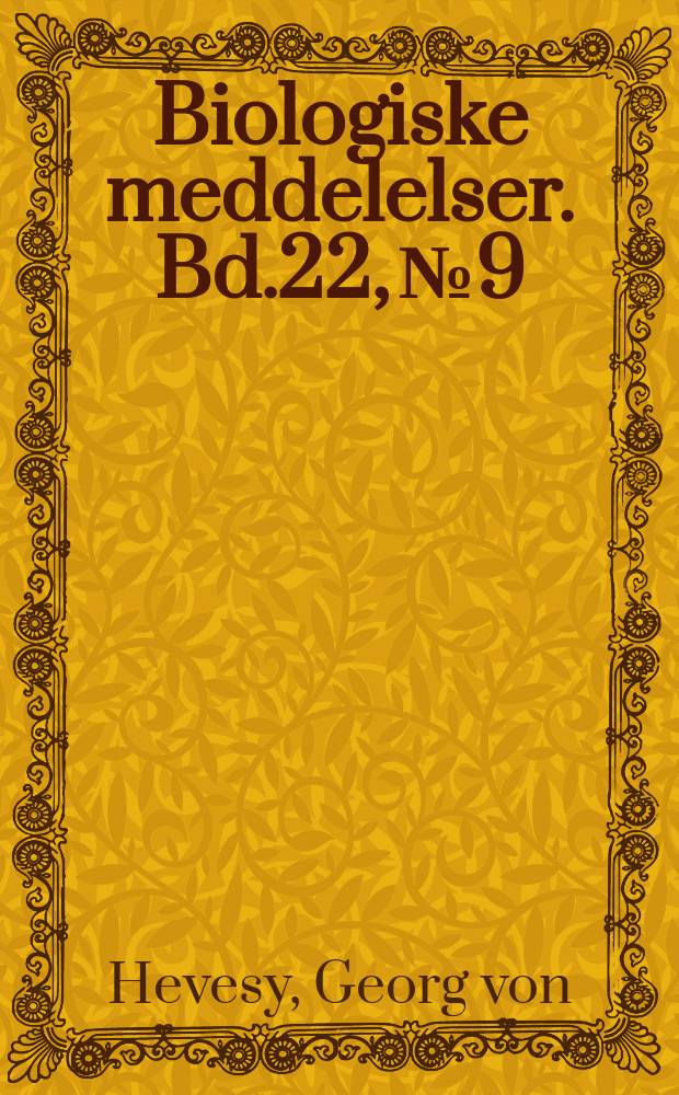 Biologiske meddelelser. Bd.22, №9 : Conservation of skeletal calcium atoms through life