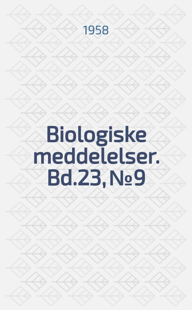 Biologiske meddelelser. Bd.23, №9 : Construction and properties of comma-free codes
