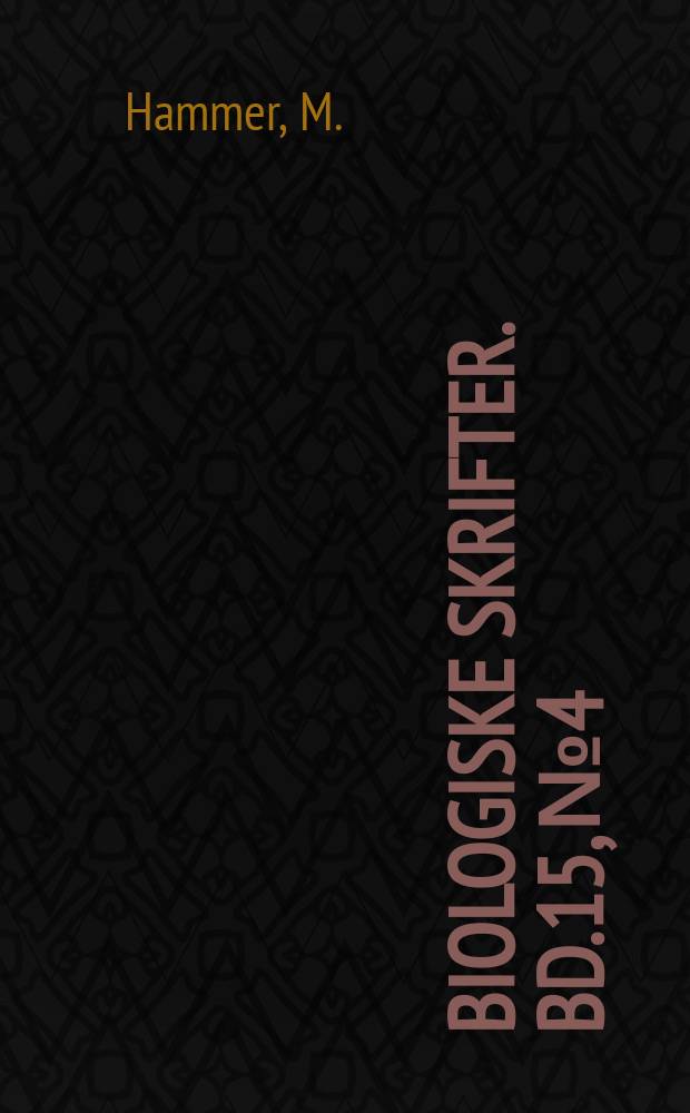 Biologiske skrifter. Bd.15, №4 : Investigations on the oribatid fauna of New Zealand