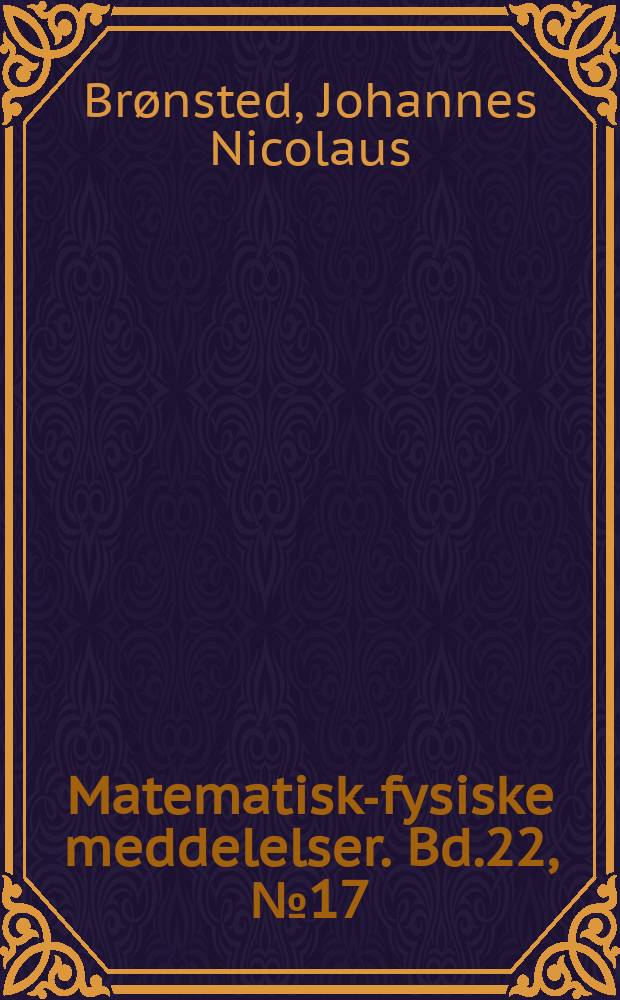 Matematisk-fysiske meddelelser. Bd.22, №17 : The thermodynamic properties of paraffin mixtures