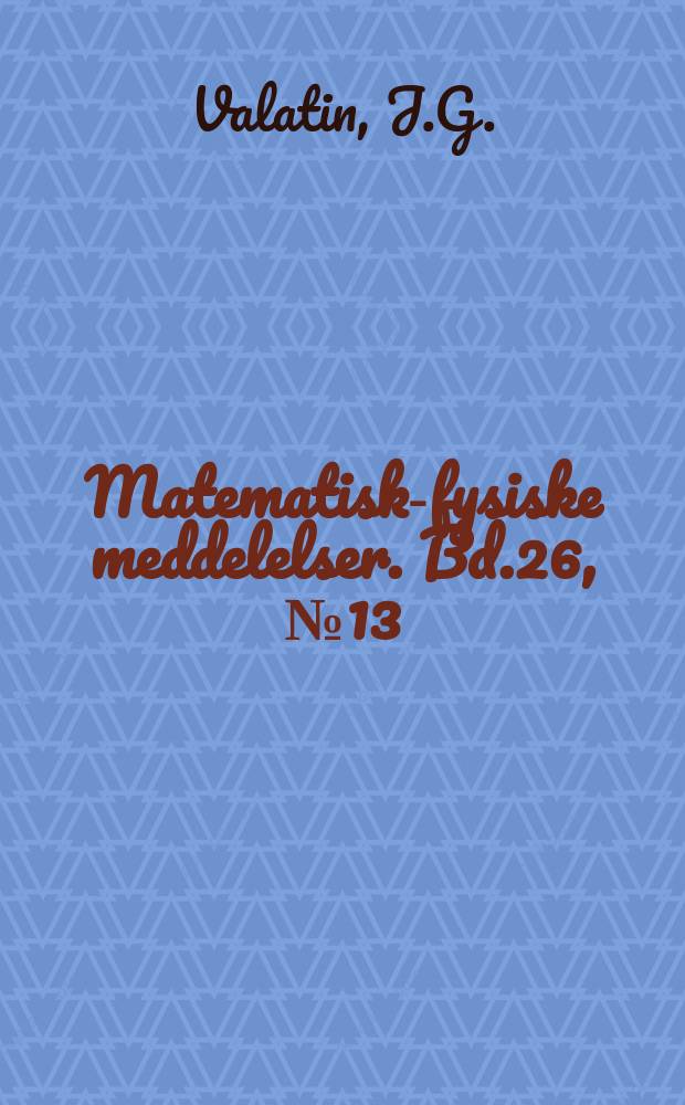 Matematisk-fysiske meddelelser. Bd.26, №13 : On quantum electrodynamics