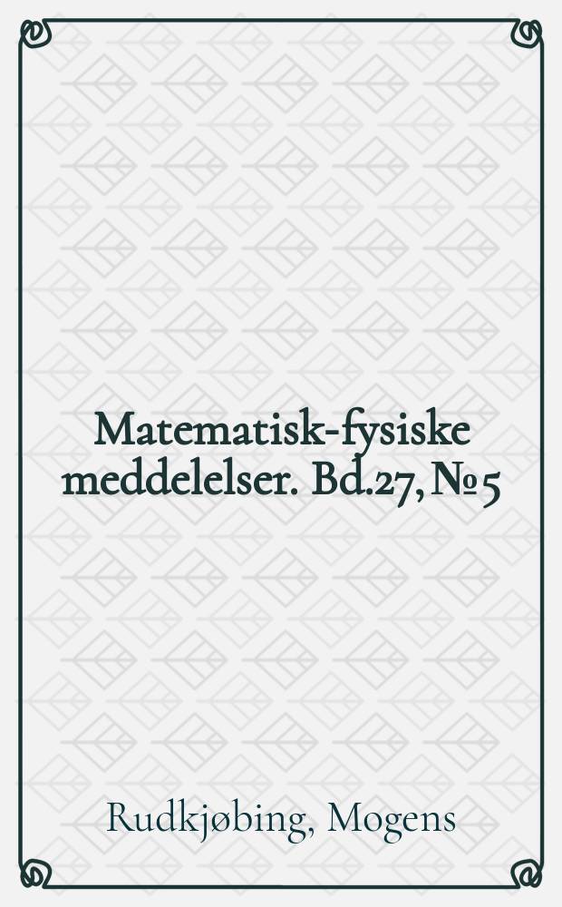 Matematisk-fysiske meddelelser. Bd.27, №5 : On the internal constitution of relativistically degenerate stars