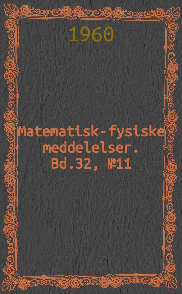 Matematisk-fysiske meddelelser. Bd.32, №11 : Fossils from the late middle Cambrian Bolaspidella zone of Mendoza, Argentina