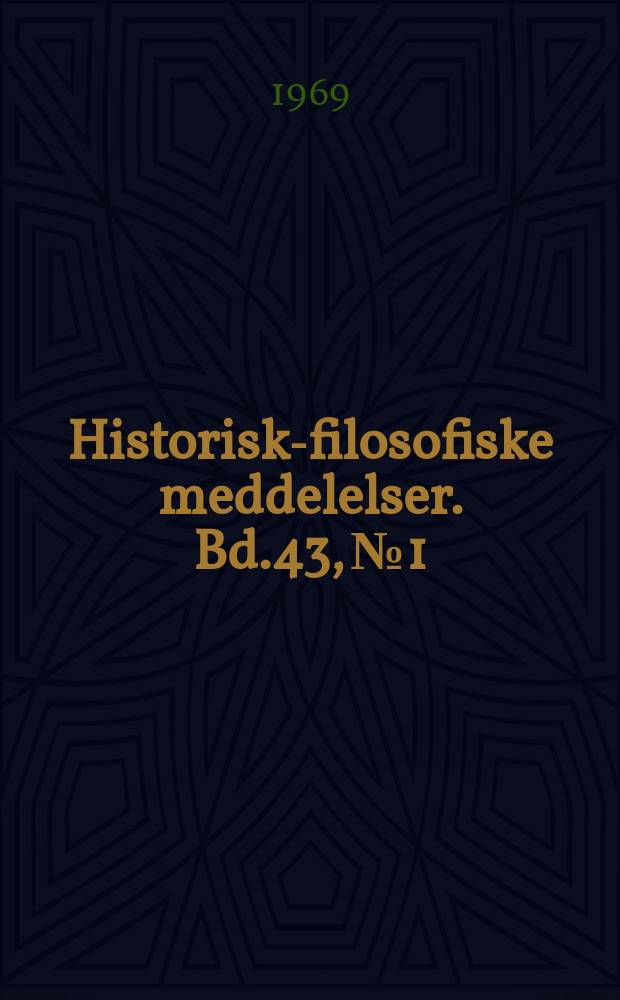 Historisk-filosofiske meddelelser. Bd.43, №1 : A bibliography of Nuristan (Kafiristan) and the Kalash Kafirs of Chitral