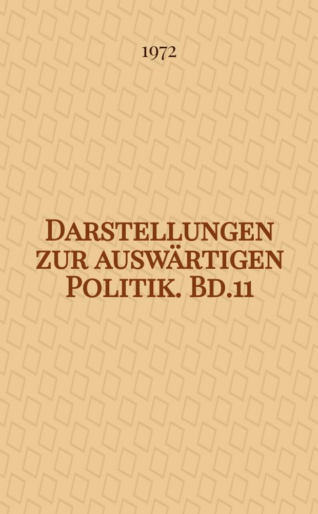 Darstellungen zur auswärtigen Politik. Bd.11 : Die Bukowina im Zweiten Weltkrieg