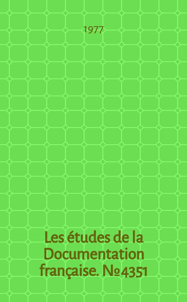 Les études de la Documentation française. №4351/4353 : Seine-et-Marne (Ile-de-France)