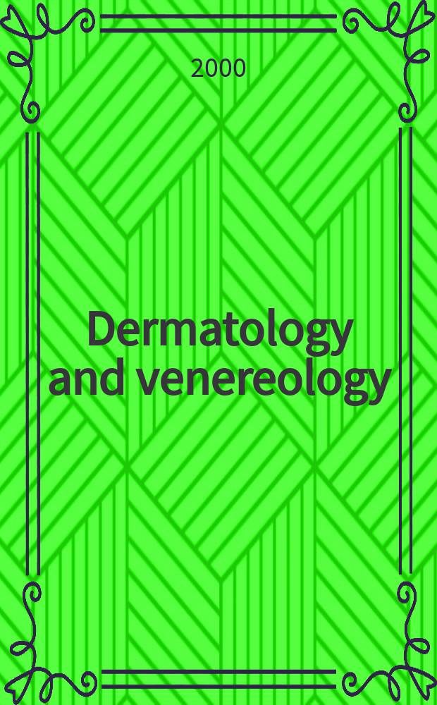 Dermatology and venereology : Section XIII of Excerpta medica. Vol.67, №1