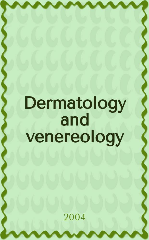 Dermatology and venereology : Section XIII of Excerpta medica. Vol.75, №5
