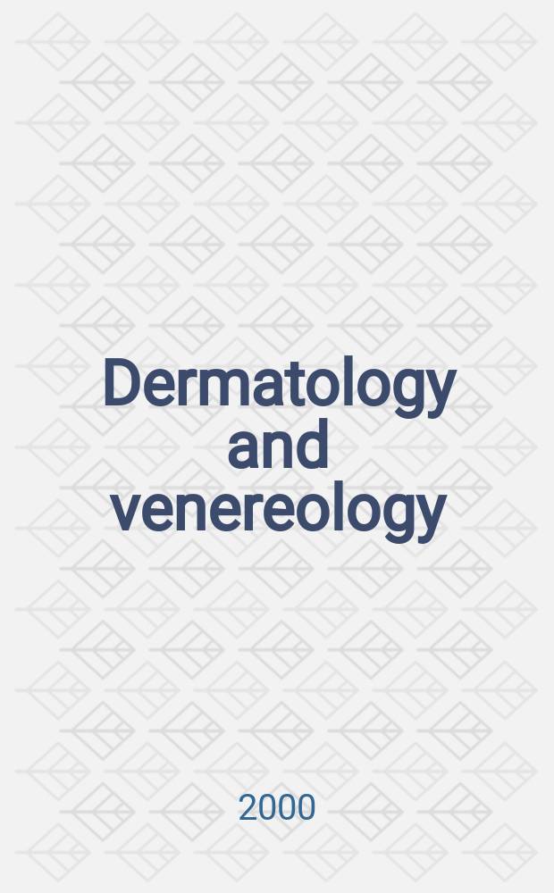 Dermatology and venereology : Section XIII of Excerpta medica. Vol.67, №2