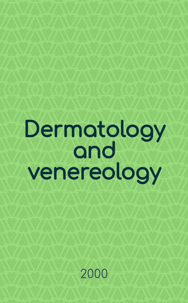 Dermatology and venereology : Section XIII of Excerpta medica. Vol.67, №5