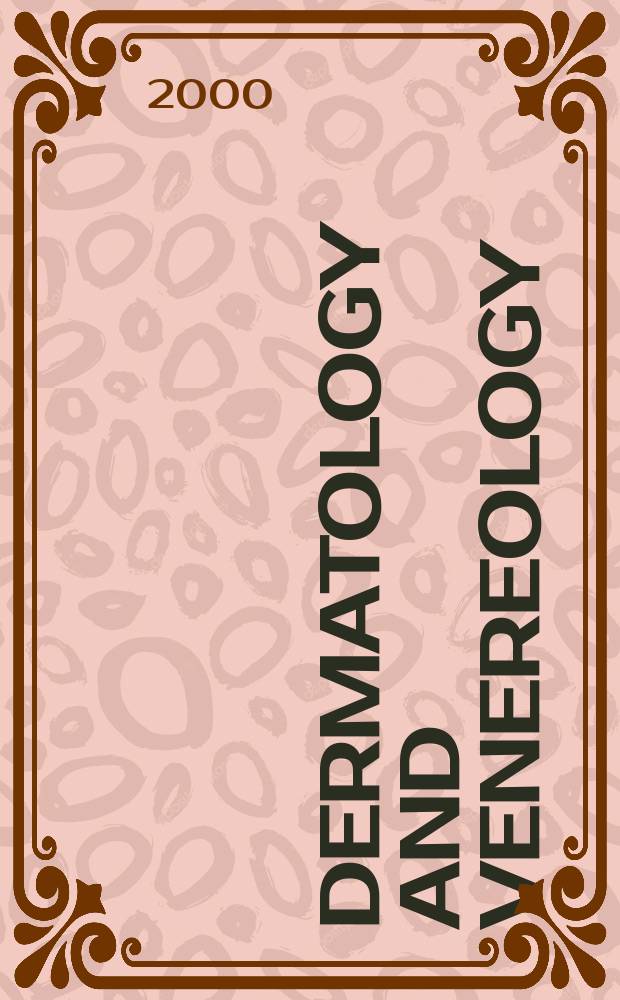 Dermatology and venereology : Section XIII of Excerpta medica. Vol.68, №3