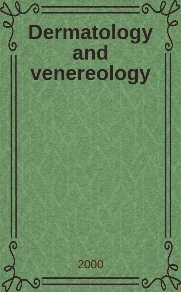 Dermatology and venereology : Section XIII of Excerpta medica. Vol.68, №4