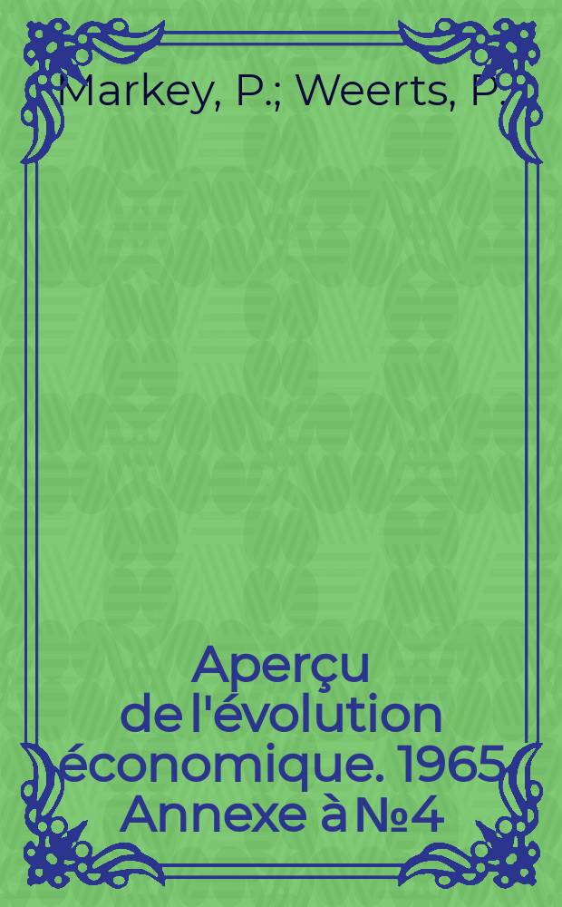 Aper&ccedil;u de l'&eacute;volution &eacute;conomique. 1965 Annexe &agrave; №4 : Bilan &eacute;nerg&eacute;tique sch&eacute;matique et provisoire pour le troisi&egrave;me trimestre et les neuf premiers mois de 1963 et de 1964